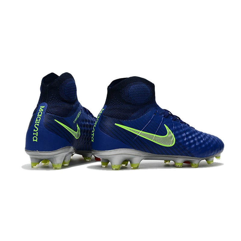 Nike Magista Obra Elite DF FG Men Modrý Zelená